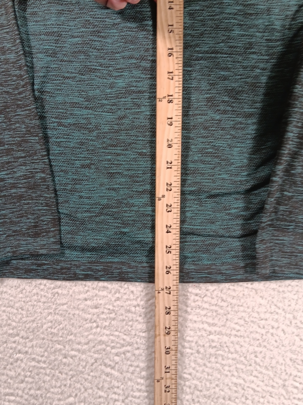 Lululemon Shirt Mens XL Heathered Green Metal Vent Tech Long Sleeve Performance - Picture 7 of 10
